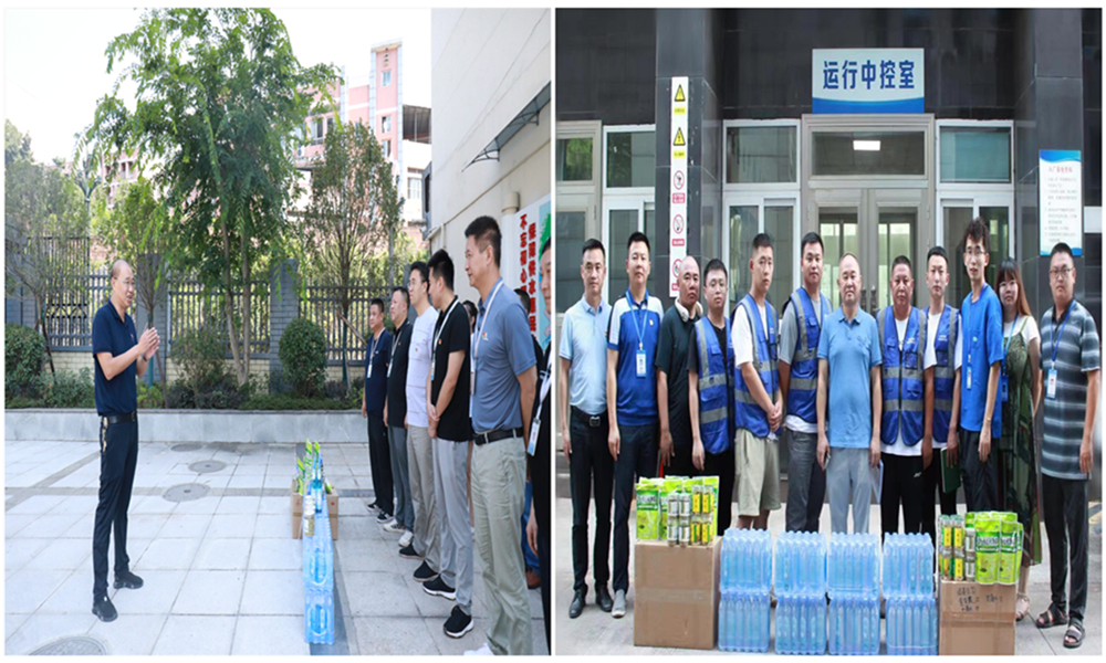 奮戰(zhàn)一線保供水，夏送清涼沁人心